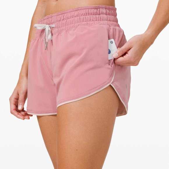 NWT LULULEMON CHOOSE A SIDE SHORT 3” PINK TAUPE REVERSIBLE SIZE 4 - Picture 4 of 9